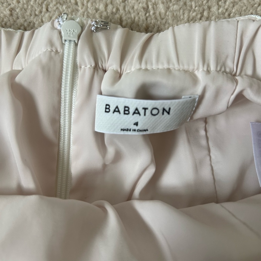 Babaton White Ruffle Romper - Picture 2 of 3